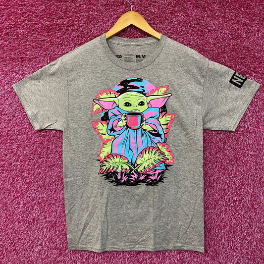 Star Wars Grogu Neon Tshirt size medium