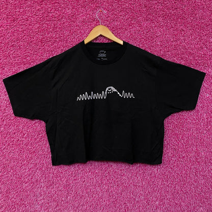 Pusheen Sound Wave Crop Top size Extra Large