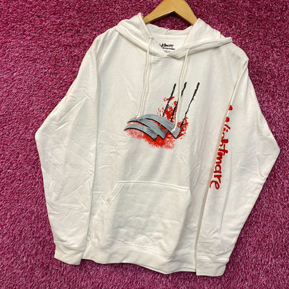 A Nightmare On Elm Street Freddy Krueger Book Cover Horror Hoodie Large