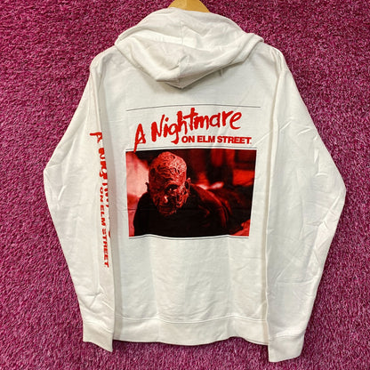 A Nightmare On Elm Street Freddy Krueger Book Cover Horror Hoodie Large
