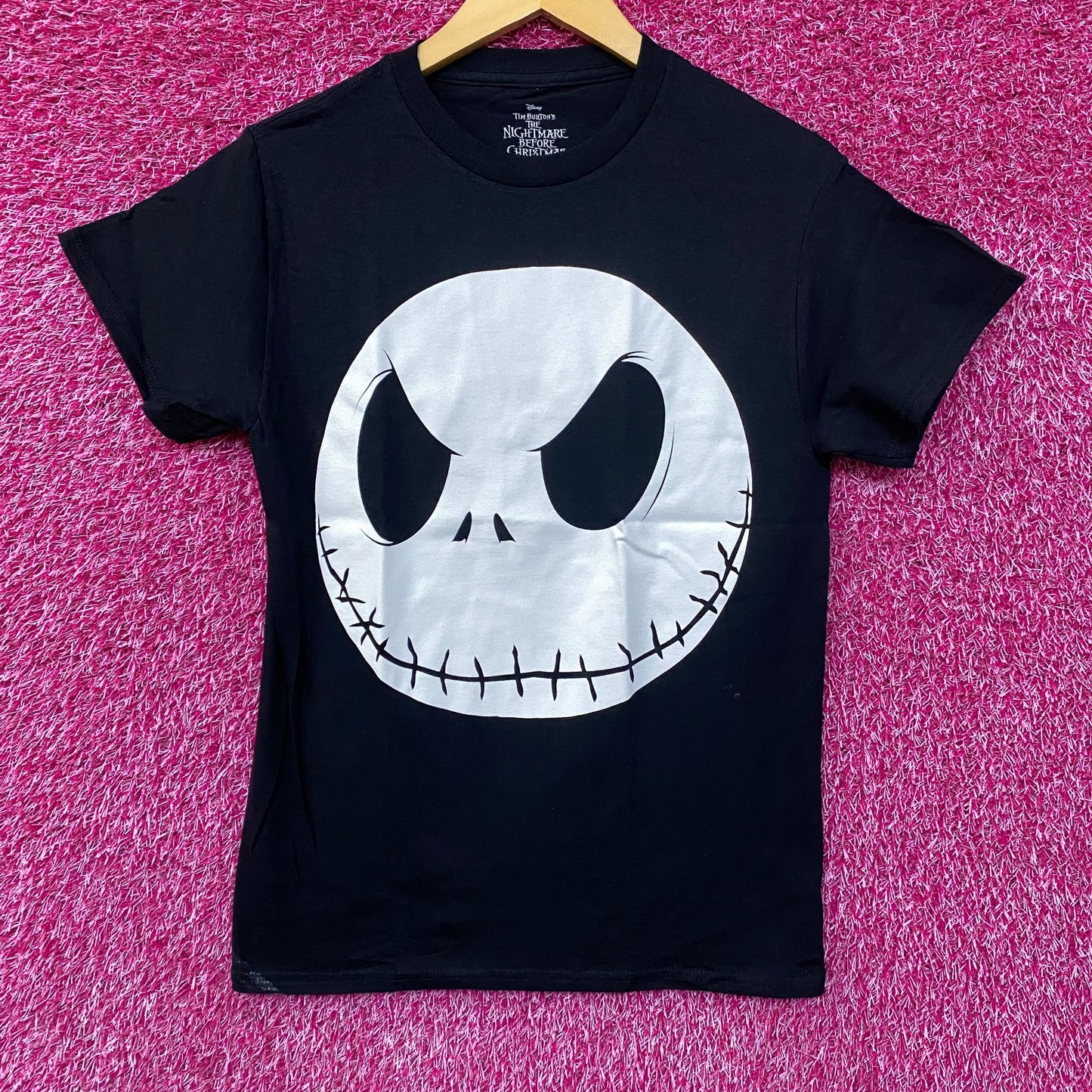 The Nightmare Before Christmas Jack Skellington Face T-Shirt SM
