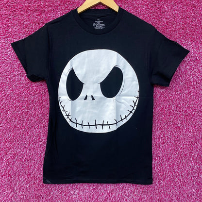 The Nightmare Before Christmas Jack Skellington Face T-Shirt SM