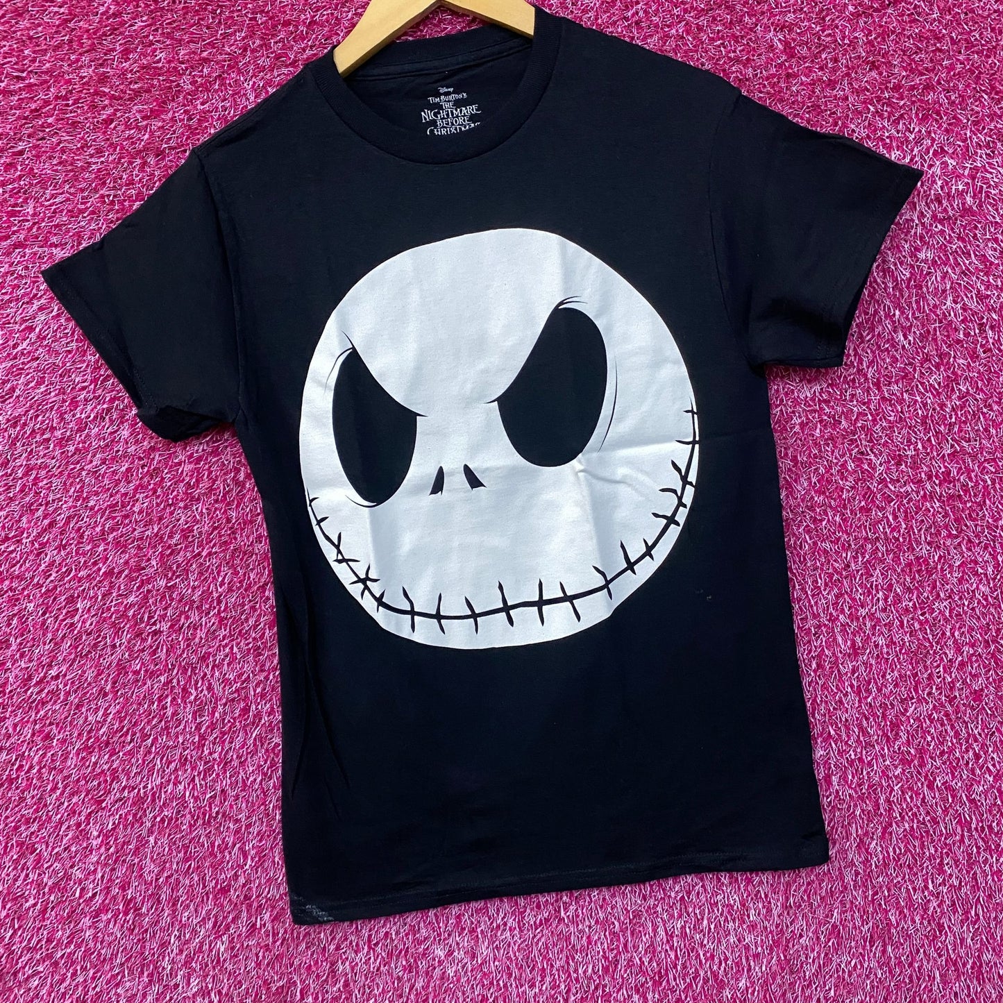 The Nightmare Before Christmas Jack Skellington Face T-Shirt SM