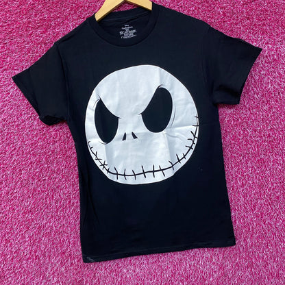 The Nightmare Before Christmas Jack Skellington Face T-Shirt SM