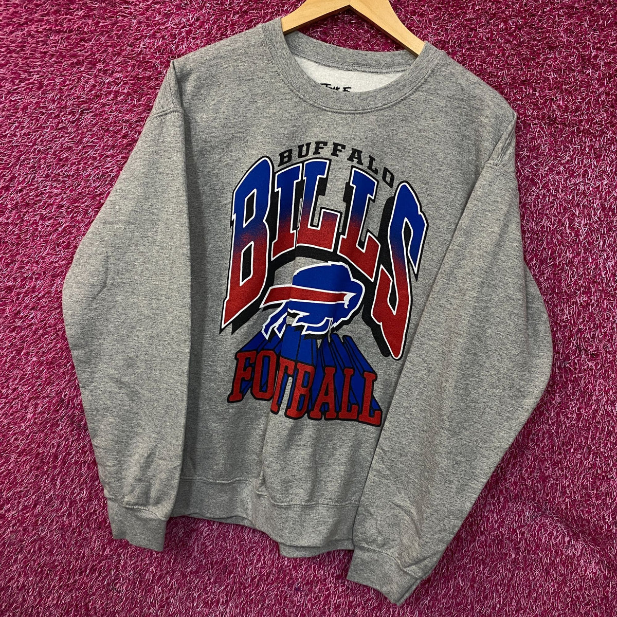 Buffalo Bills Flea Market Style Crewneck size Small