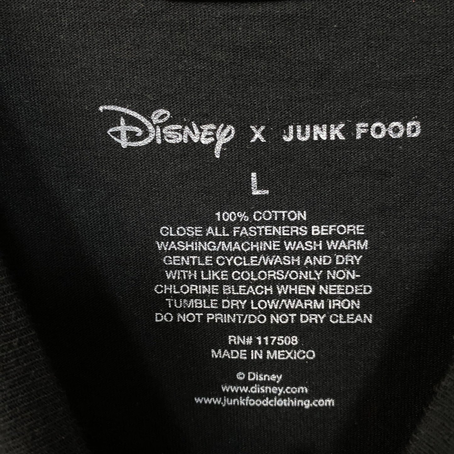 Junk Food Clothing x Disney Philadelphia 76ers Mickey Baller T-shirt Large
