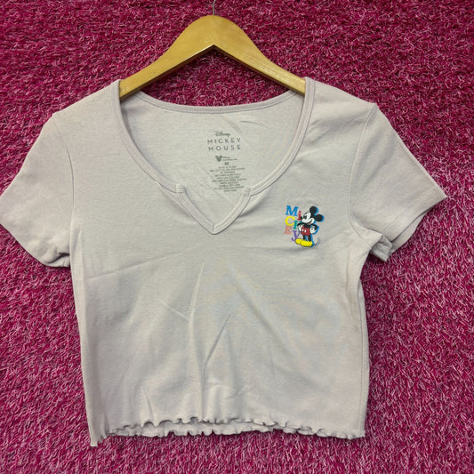 Mickey Mouse Disney crop top size medium