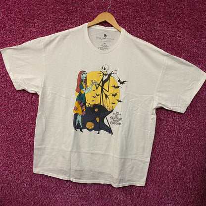 The Nightmare Before Christmas Jack and Sally T-Shirt Size 2XL