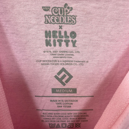 Nissin Cup of Noodles x Hello Kitty Kawaii Sanrio Long Sleeve Tee M
