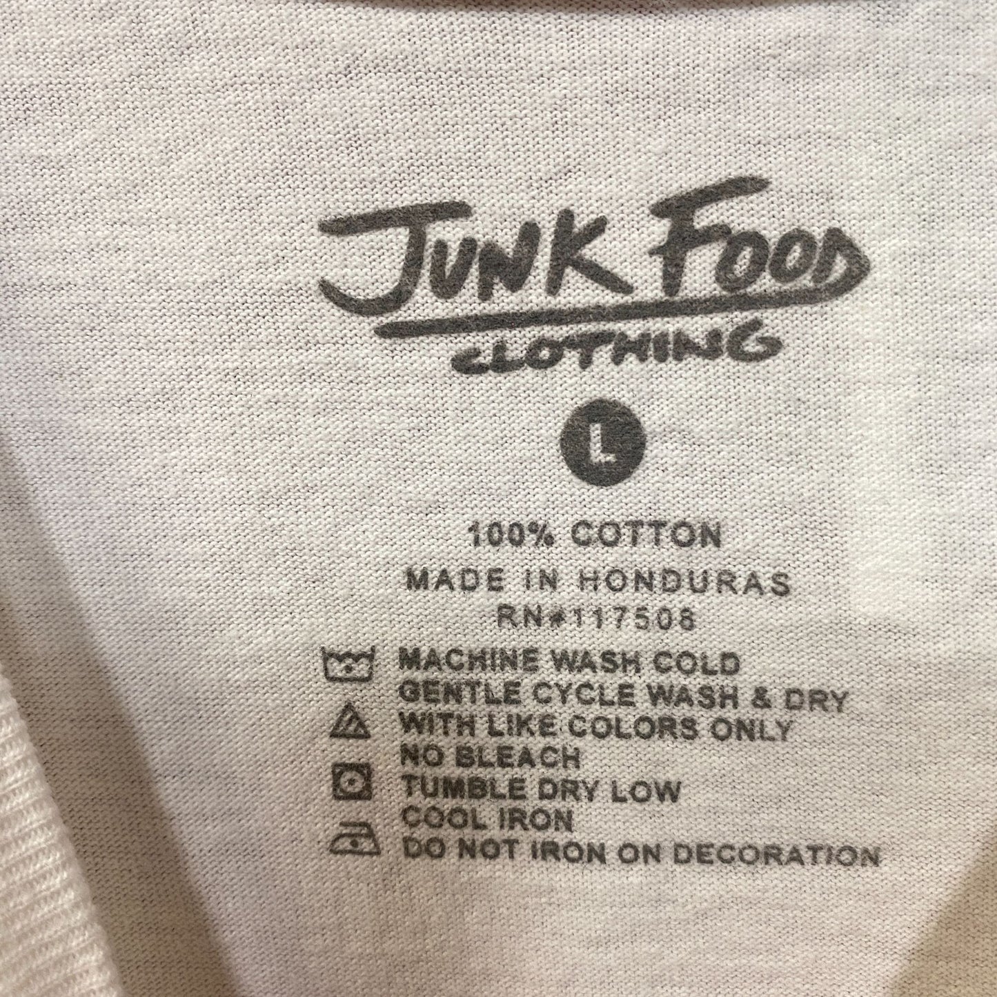Junk Food Clothing Malibu "Locals Only" Graphic T-Shirt Large