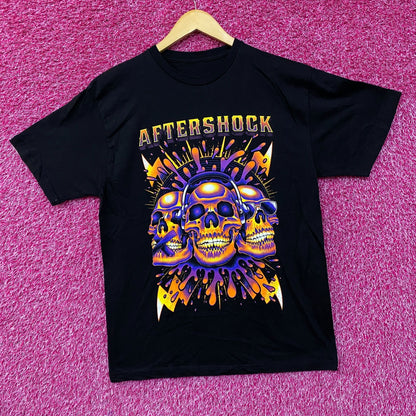 Aftershock 2021 Tour Music Festival Rock Metal T-Shirt Large