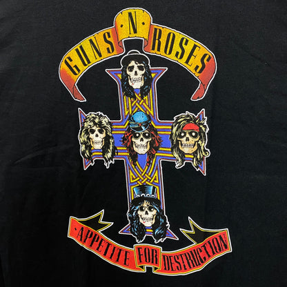 Guns N' Roses Appetite For Destruction Rock Band T-Shirt 2XL