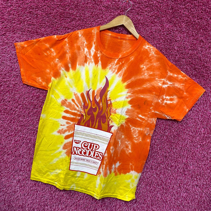 Nissin Cup Noodles More Than a Soup Spicy Promo Tie Dye L