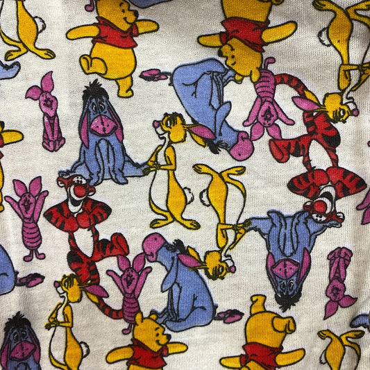 Disney Winnie The Pooh and Friends Yellow Lounge Pajama Pants Small