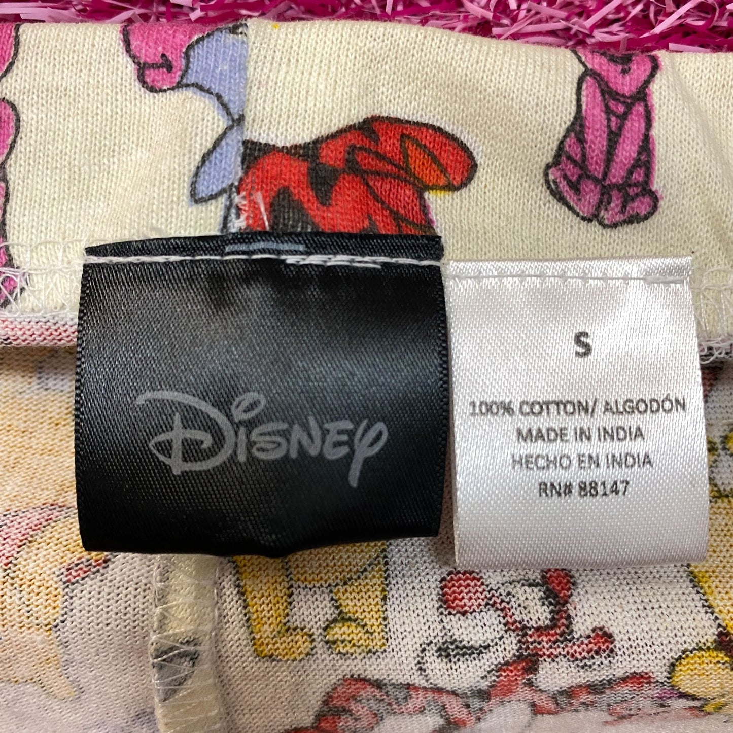 Disney Winnie The Pooh and Friends Yellow Lounge Pajama Pants Small