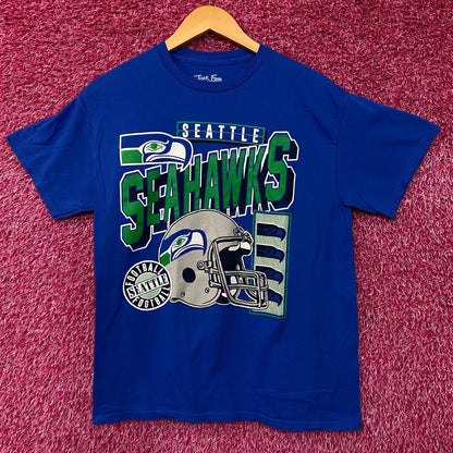 Junk Food Clothing NFL Seattle Seahawks Checkdown Flea Market Tee Small