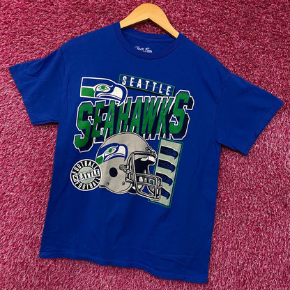 Junk Food Clothing NFL Seattle Seahawks Checkdown Flea Market Tee Small