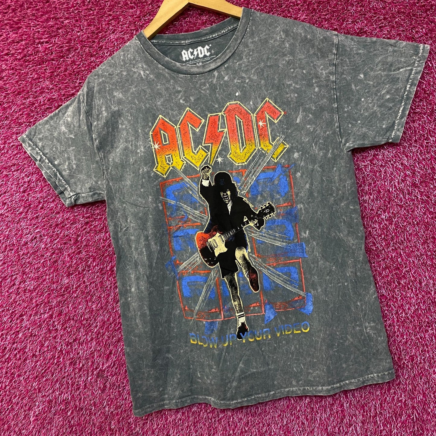 AC/DC High Voltage Rock Band T-Shirt Size Small