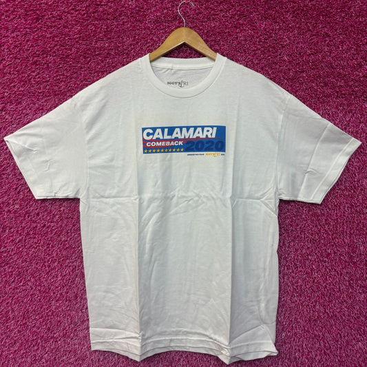 Doughboys Podcast IGGYs RI Calamari Comeback 20202 state Tshirt size XL