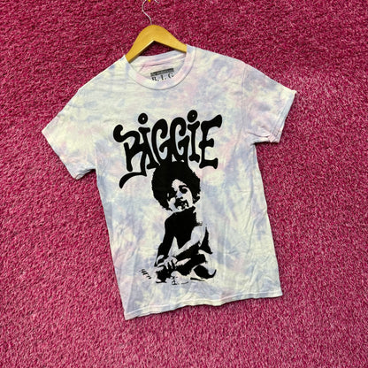 Biggie Smalls Ready To Die tiedye Rap shirt size small