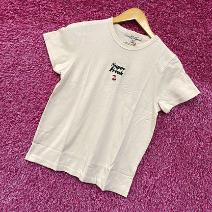 Super Freak Junk Food Beige Tshirt size Small