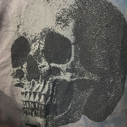 Skull Artistic Side Profile TieDye Long Sleeve Tshirt size Small