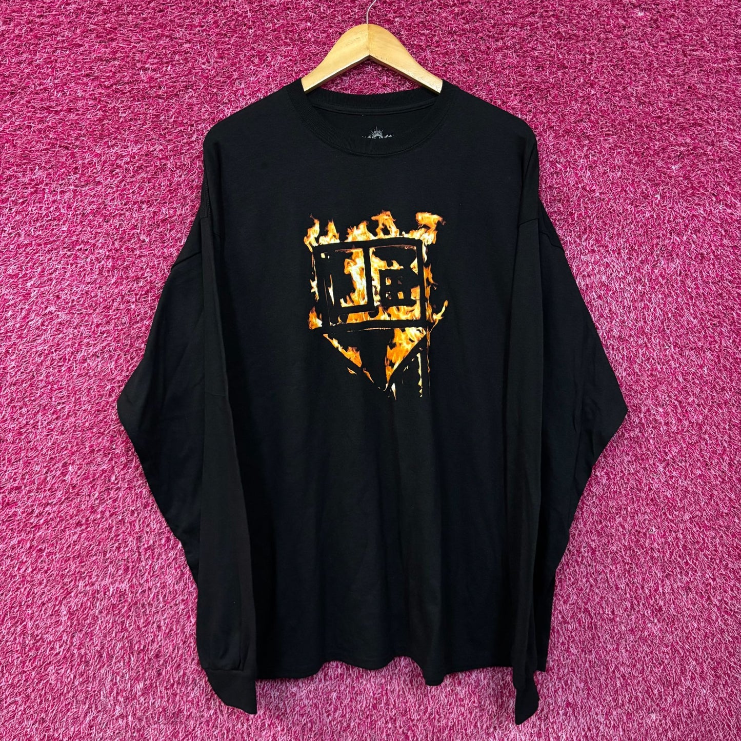 Scream Queen Graphic Design Long Sleeve T-Shirt XXL