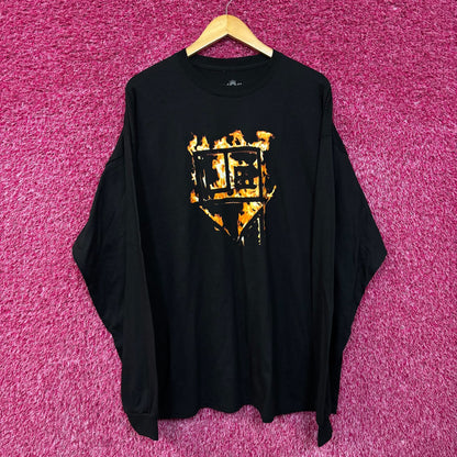 Scream Queen Graphic Design Long Sleeve T-Shirt XXL