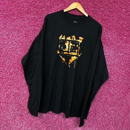 Scream Queen Graphic Design Long Sleeve T-Shirt XXL