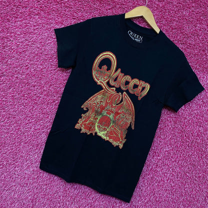 Queen Freddie Mercury Logo Rock Tshirt size Small