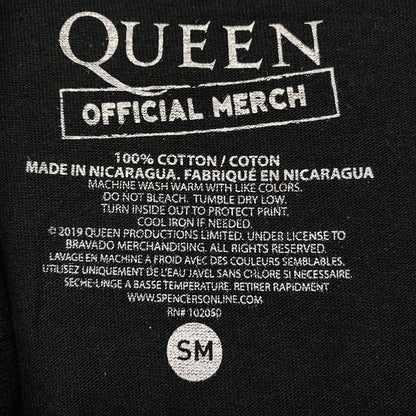 Queen Freddie Mercury Logo Rock Tshirt size Small
