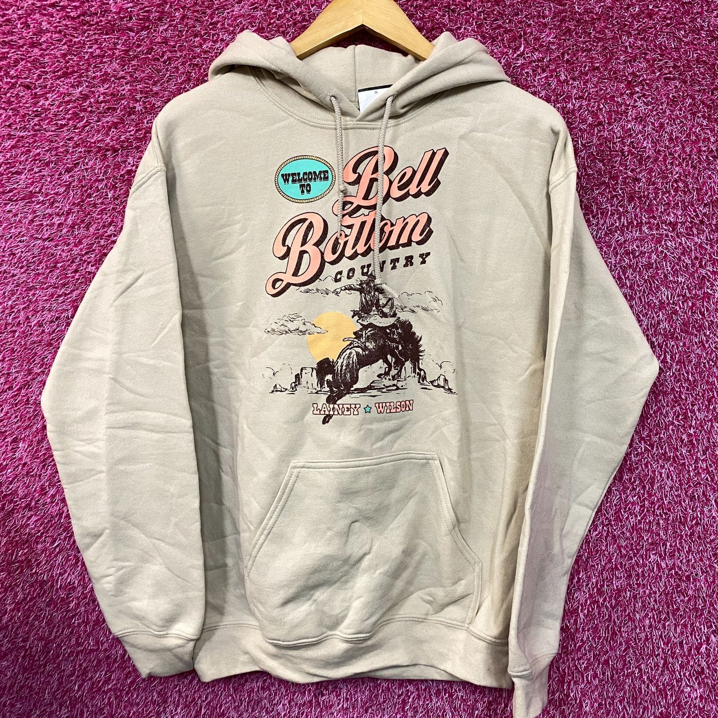 Lainey Wilson Bell Bottom Country Hoodie size Medium
