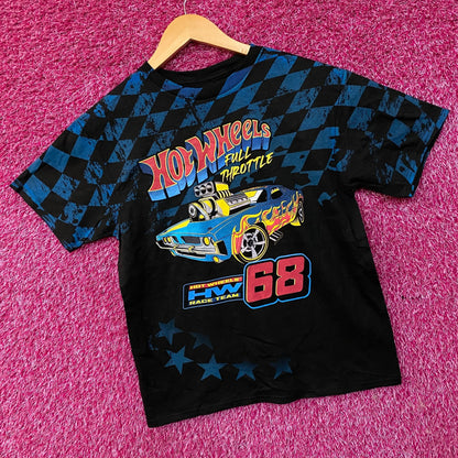 Hot Wheels Full Throttle Race Team Graphic T-Shirt Large
