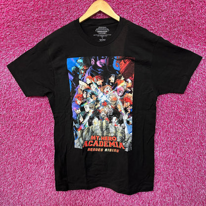 My Hero Academia Heroes Rising Anime Movie Poster Tee L