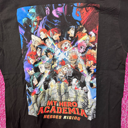 My Hero Academia Heroes Rising Anime Movie Poster Tee L