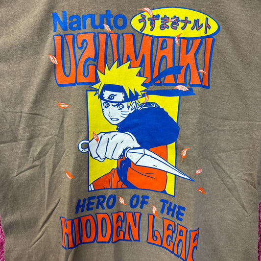 Naruto Uzimaki Hero of the Hidden Leaf Village T-shirt size XL