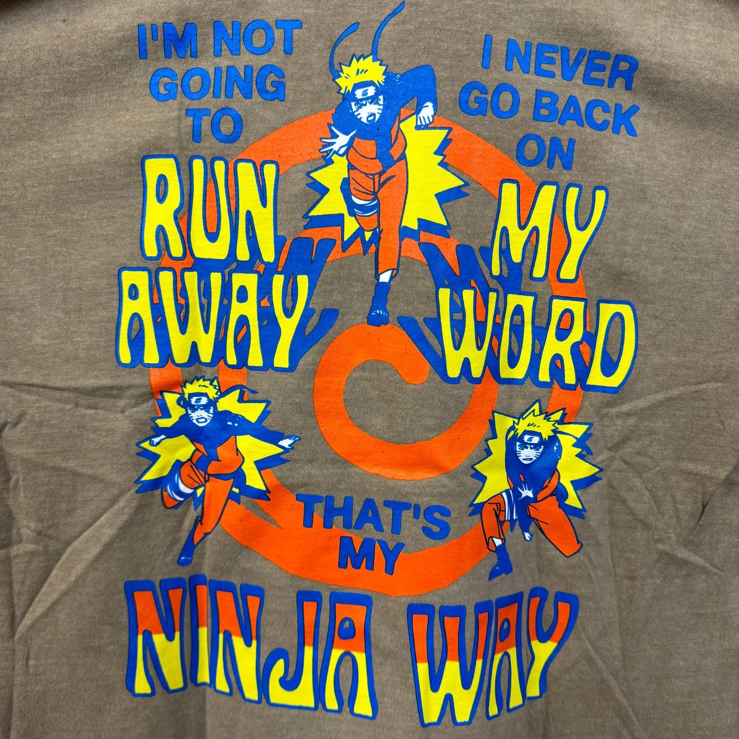 Naruto Uzimaki Hero of the Hidden Leaf Village T-shirt size XL