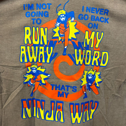 Naruto Uzimaki Hero of the Hidden Leaf Village T-shirt size XL