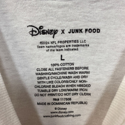 Disney x Junk Food NFL Kansas City Chiefs Mickey Mouse Field T-Shirt Large