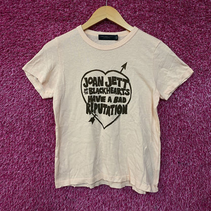 Junk Food Joan Jett & The Blackhearts' "Bad Reputation" Album Women's Tee Small