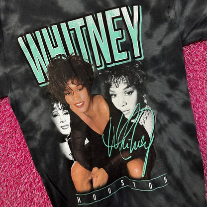 Whitney Houston I wanna Dance With Somebody tie dye Med