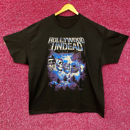 Hollywood Undead Mount Crushmore Black T-Shirt XXL