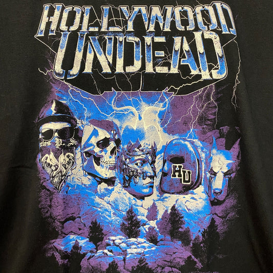 Hollywood Undead Mount Crushmore Black T-Shirt XXL