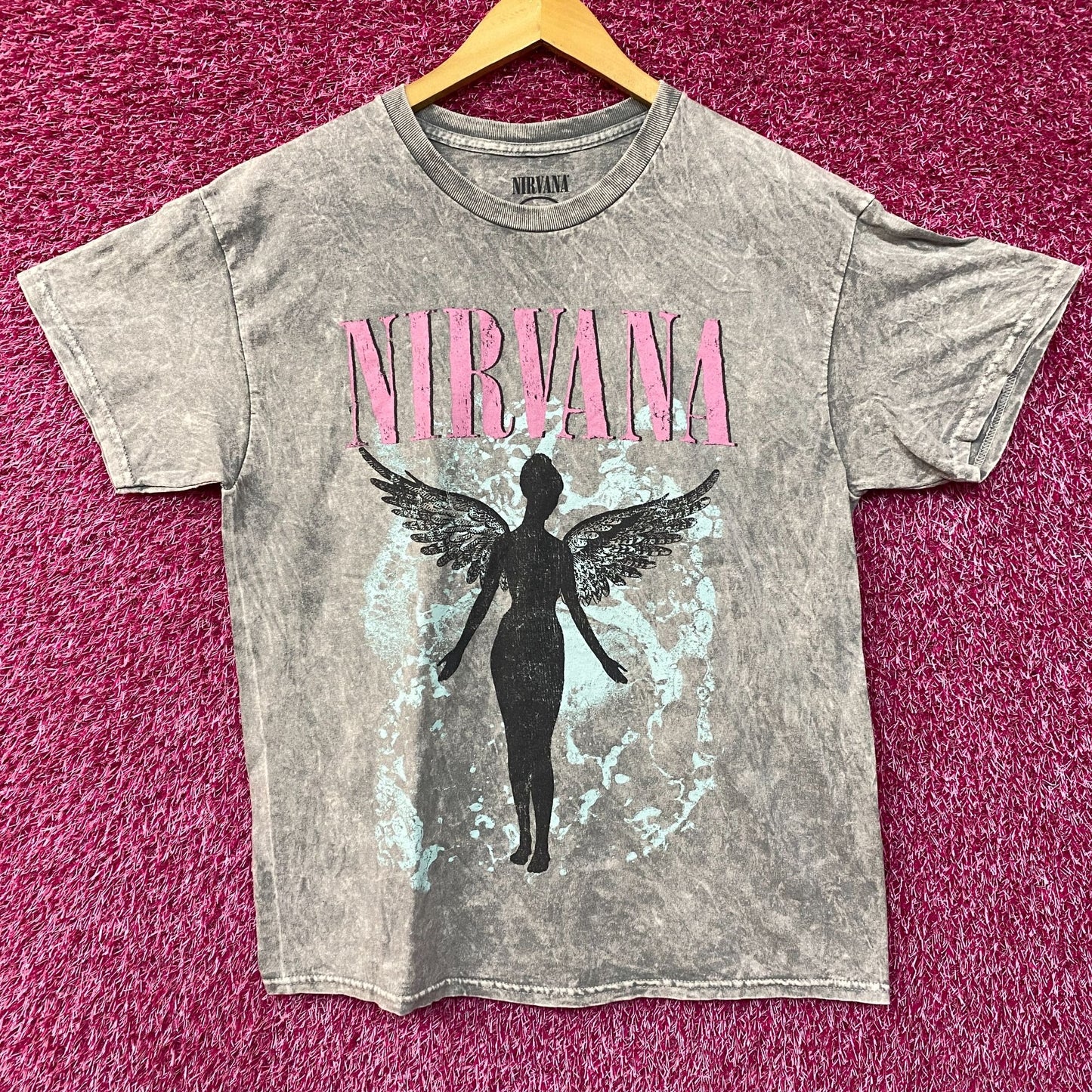 Nirvana In Utero Album Art T-Shirt Large