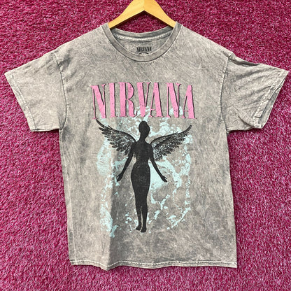 Nirvana In Utero Album Art T-Shirt Large