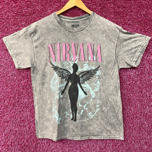 Nirvana In Utero Album Art T-Shirt Large