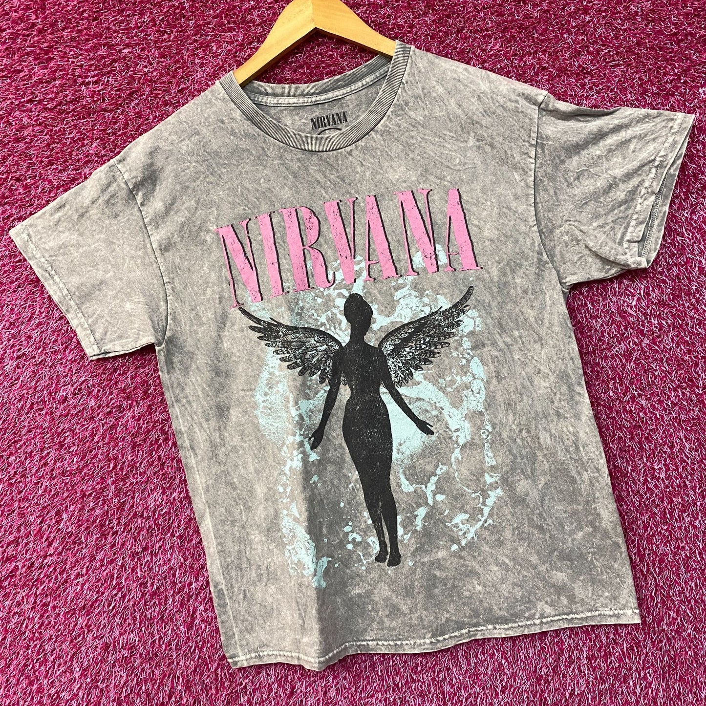 Nirvana In Utero Album Art T-Shirt Large