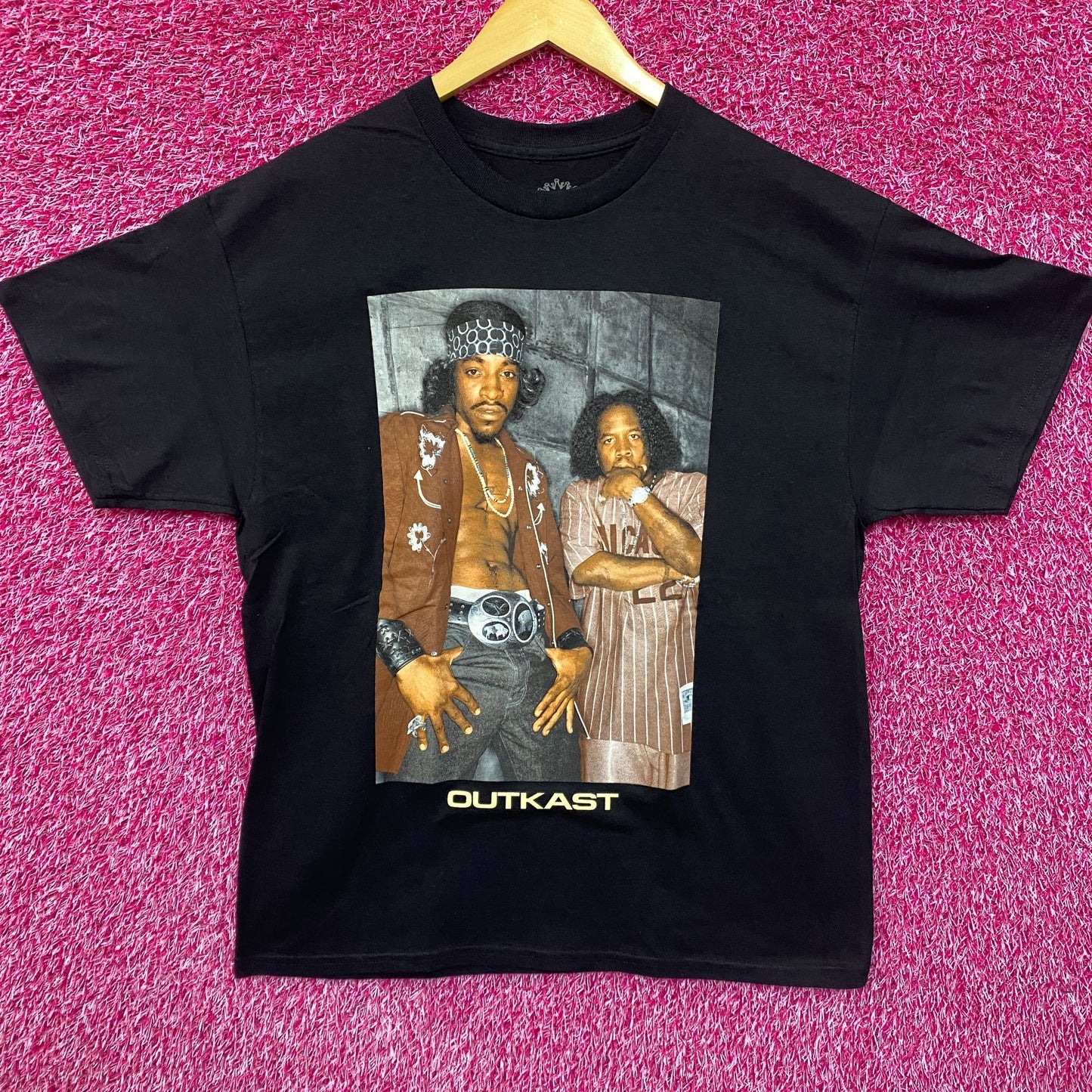 Outkast Hip-Hop Duo Andre 3000 & Big Boi T-Shirt Medium