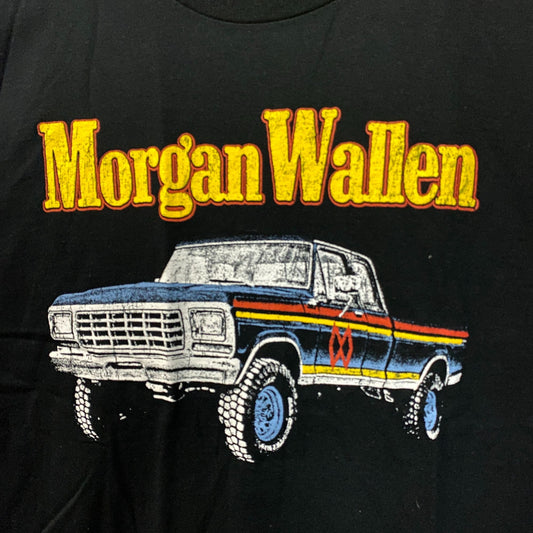 Morgan Wallen Dangerous The Double Album Silverado Vintage Style Pickup Truck T-Shirt 3XL