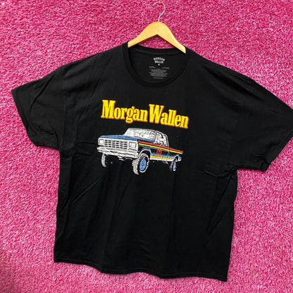 Morgan Wallen Dangerous The Double Album Silverado Vintage Style Pickup Truck T-Shirt 3XL